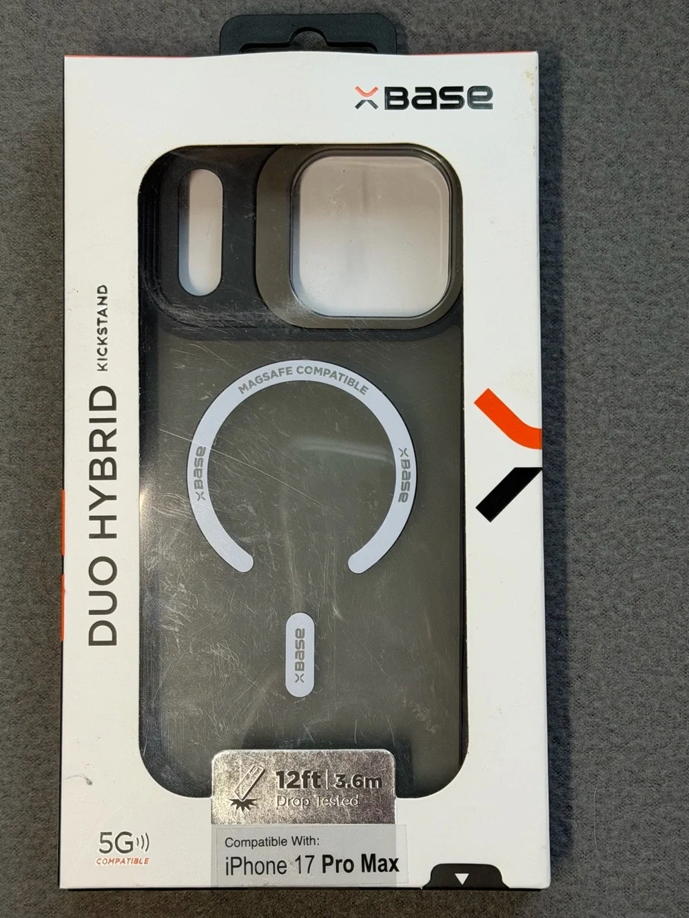 Duo Hybrid Kickstand Case for iPhone 17 Pro Max - Black